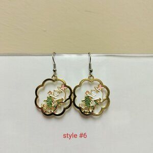 Hypoallergenic Kitty cat #6 earring